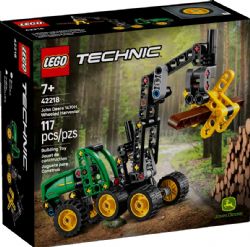 LEGO TECHNIC - L'ABATTEUSE-FAÇONNEUSE À ROUES JOHN DEERE 1470H #42218 (0126)